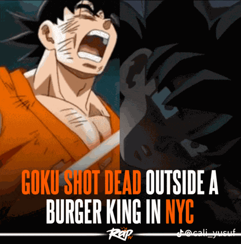 Goku Burger King Meme