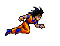 Goku Flying Sticker