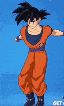 Goku Griddy GIF