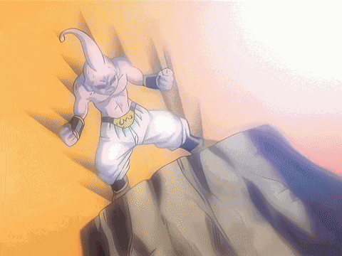 Goku Kid Buu GIF
