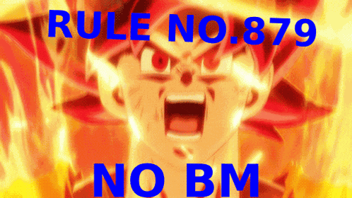 Goku Rule No Bm Goku GIF