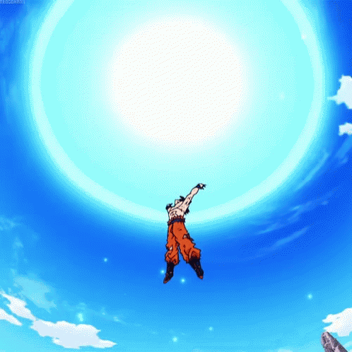 Goku Spiritbomb GIF