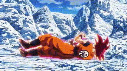 Goku Super Saiyan God GIF