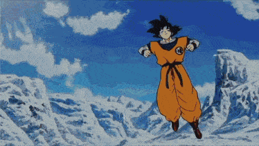 Goku Transformation GIF