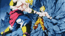Goku Vs Broly GIF