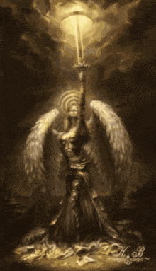 Golden Angel GIF