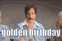 Golden Birthday Happy Birthday GIF
