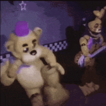 Golden Freddy Dancing GIF