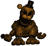 Golden Freddy Thumbs Up Sticker