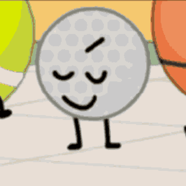 Golf Ball Bfdi Gb GIF
