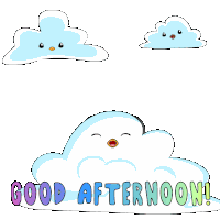 Good Afternoon Sun Sticker