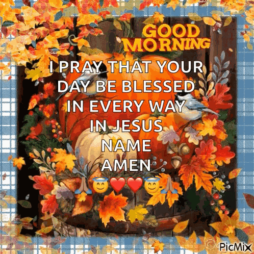 Good Morning Autumn GIF