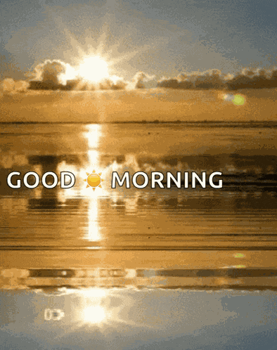 Good Morning Beach GIF