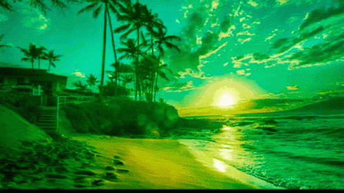 Good Morning Beach GIF
