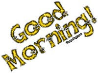 Good Morning Sticker