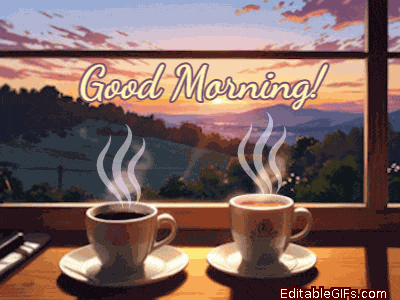 Good Morning Coffee Time GIF