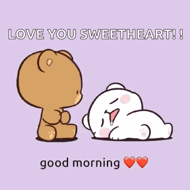 Good Morning Forehead Kiss GIF