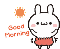 Good Morning Sticker