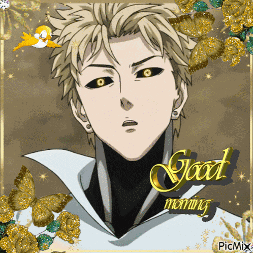 Good Morning Genos GIF