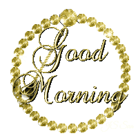Good Morning Gold Good Morning Sticker