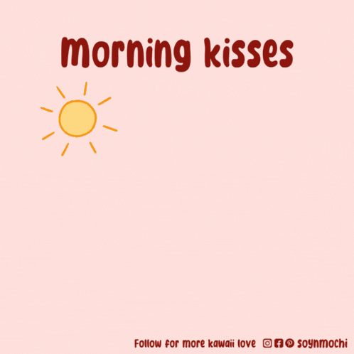 Good-morning Good-morning-kiss GIF