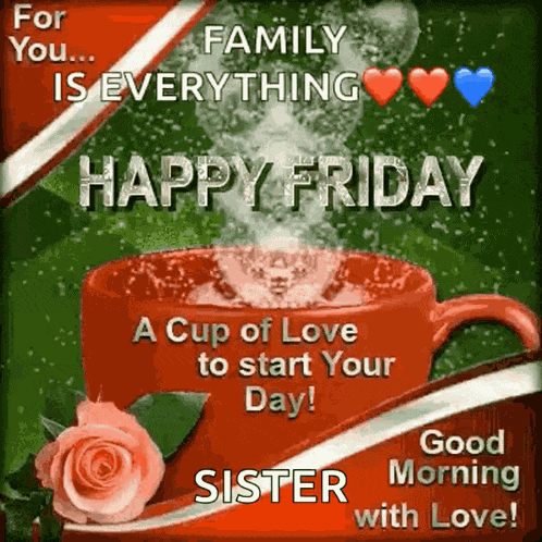 Good Morning Happy Friday GIF