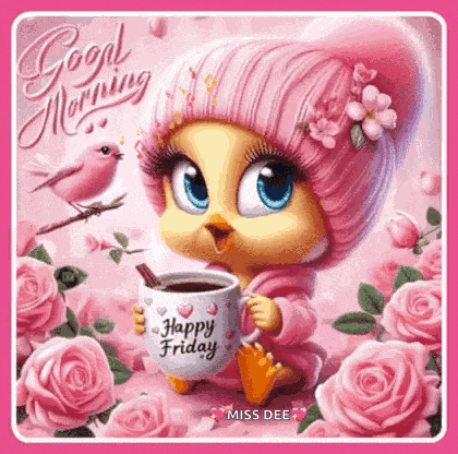 Good Morning Happy Friday GIF