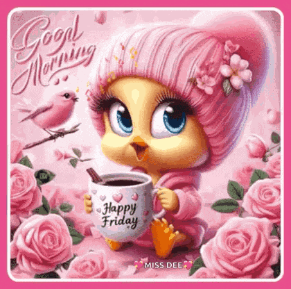 Good Morning Happy Friday GIF