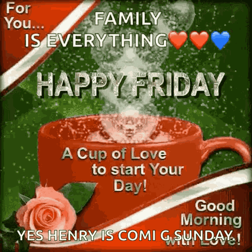 Good Morning Happy Friday GIF
