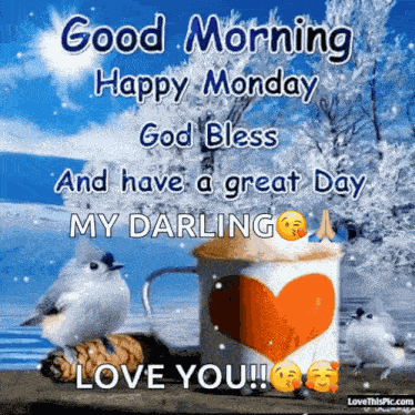 Good Morning Happy Monday GIF