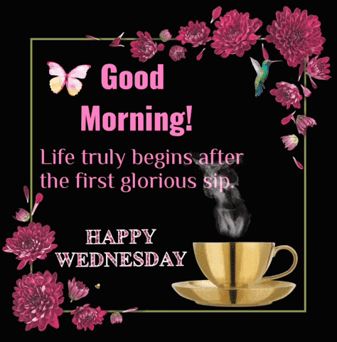 Good Morning Happy Wednesday GIF