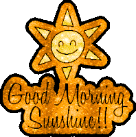Good Morning Sticker