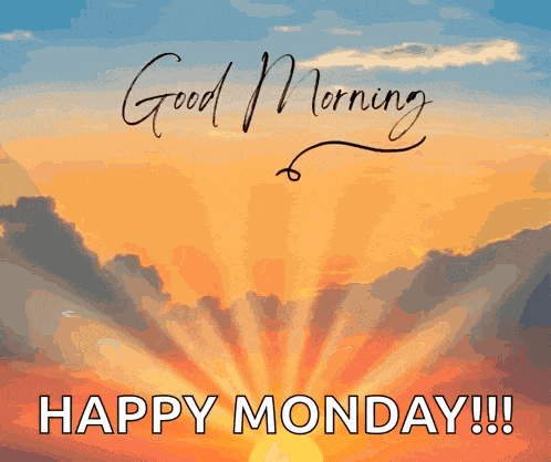 Good Morning Images New 2023 Sunrise GIF