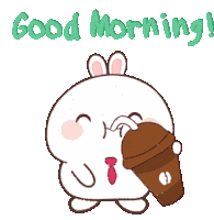 Good Morning Sticker