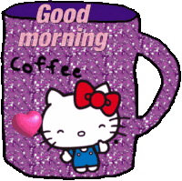 Good Morning Sticker