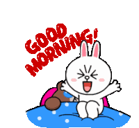 Good Morning Sticker