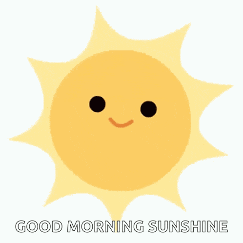 Good Morning Sun GIF