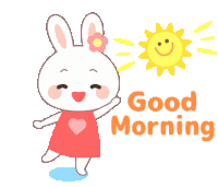 Good Morning Sticker
