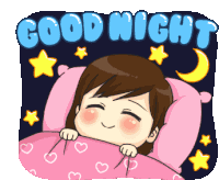 Good Night Sticker