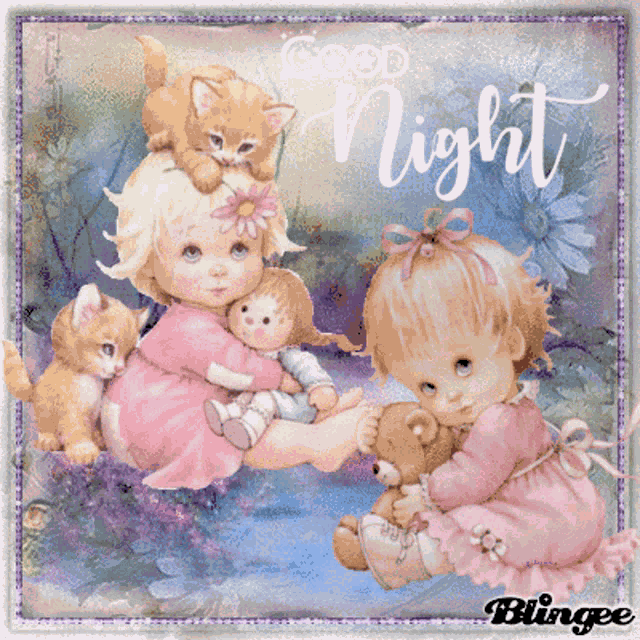 Good Night Girls GIF