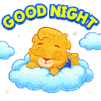 Good Night Goodnight Sticker