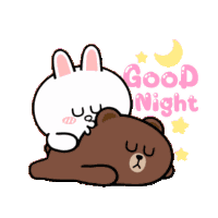 Good Night Kiss Sticker