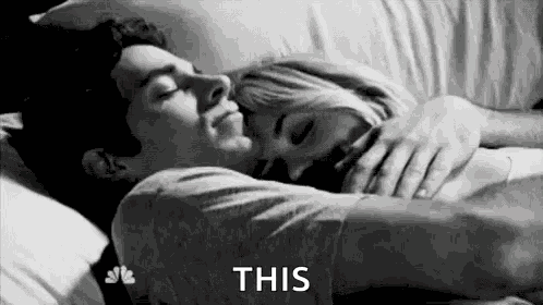 Good Night Love Couple Kiss GIF