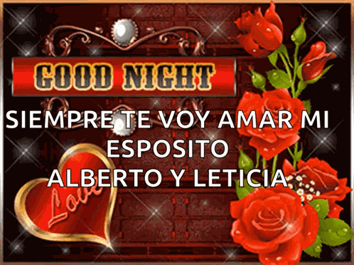 Good Night Rose GIF