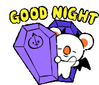 Good Night Sticker