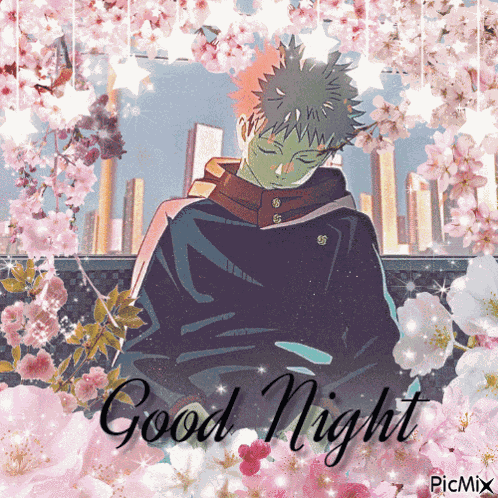 Good Night Yuji Itadori GIF
