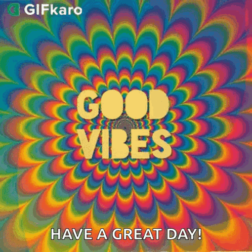 Good Vibes Gifkaro GIF