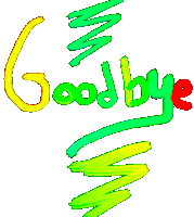 Goodbye Bye Bye Sticker