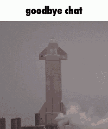 Goodbye Chat Starship GIF
