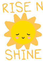 Goodmorning Rise Sticker